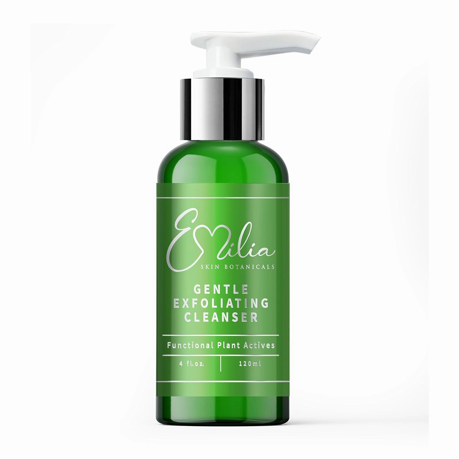 Gentle Exfoliating Cleanser – 4 fl oz | Glycolic Acid, Jojoba Beads & Vitamin C | Brightening, Hydrating Face Wash for Sensitive Skin, Acne, Dullness & Uneven Tone