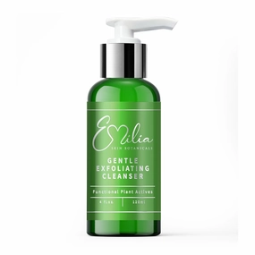 Gentle Exfoliating Cleanser – 4 fl oz | Glycolic Acid, Jojoba Beads & Vitamin C | Brightening, Hydrating Face Wash for Sensitive Skin, Acne, Dullness & Uneven Tone