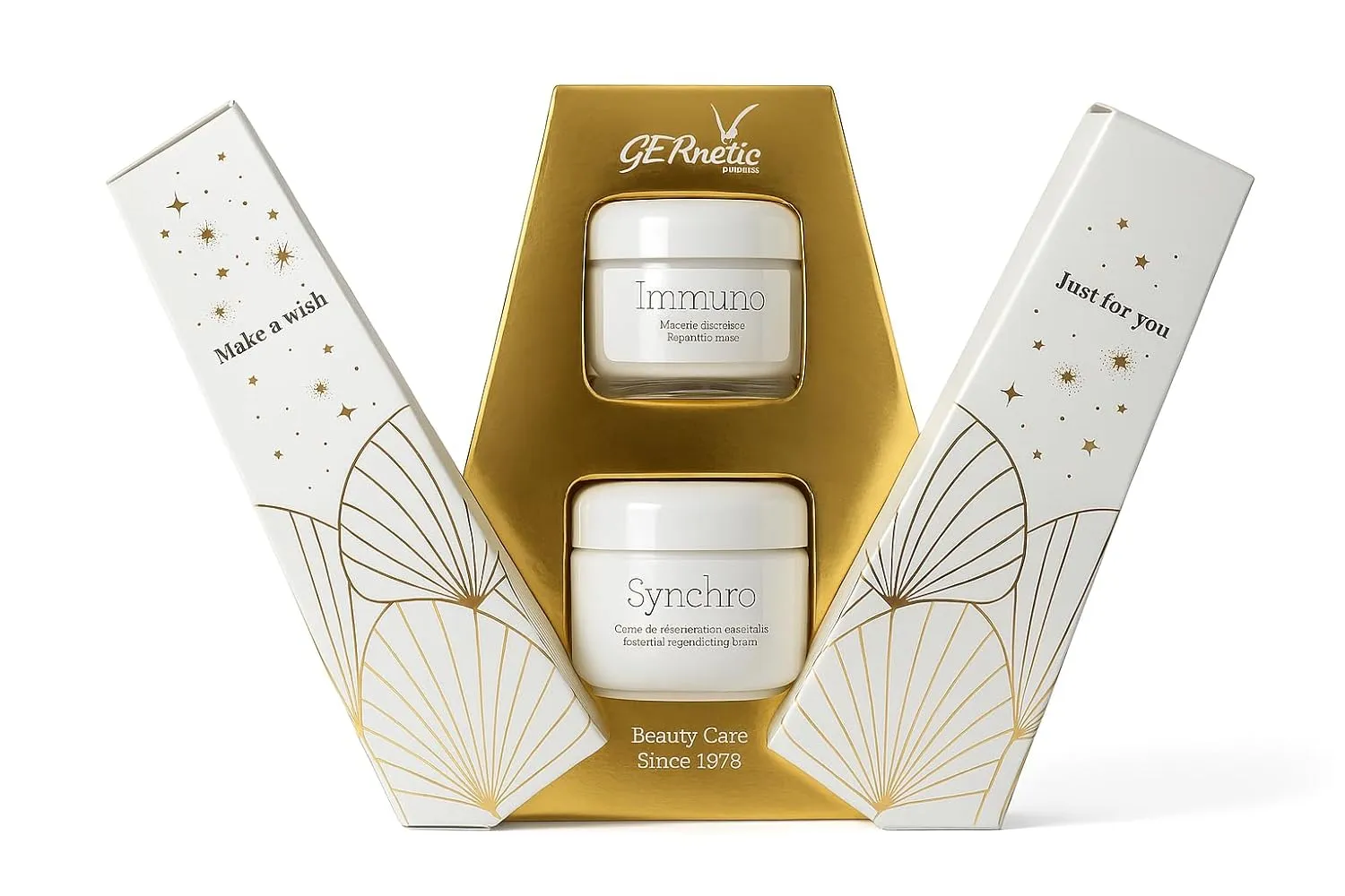 Gernetic Synchro Cream Regulating face care 50ml 1.6oz   GERne'tic IMMUNO Restructuring face mask 30ml 1.0 oz