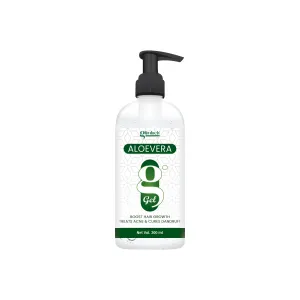 GLIMLACH Aloe Vera Gel For Face, with Pure Aloe Vera & Vitamin E for Skin and Hair (300ml, Pack of 1)