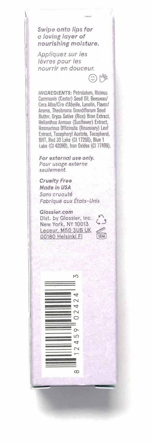 Glossier Balm Dotcom Universal Skin Salve, Berry, 0.5 fl oz / 15 ml, Moisturizing, Revitalizing