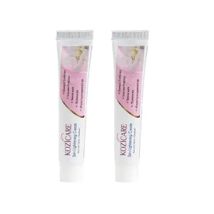 Glutathione Cream with Niacinamide, Kojic Acid | Face Cream For Glowing Skin | Reduce Dark Spot | Face Cream for Men & Women | Lightweight & Non Greasy - 15 Gm (Pack of 2)