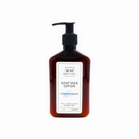 Goat Milk Lotion, Colorful Colorado Fragrance, Hydrating Lotion for Men and Women With Nourishing Goat Milk, Shea Butter, Sunflower Oil, and Aloe, White Lilies & Sweet Pea Scent, 9 Oz