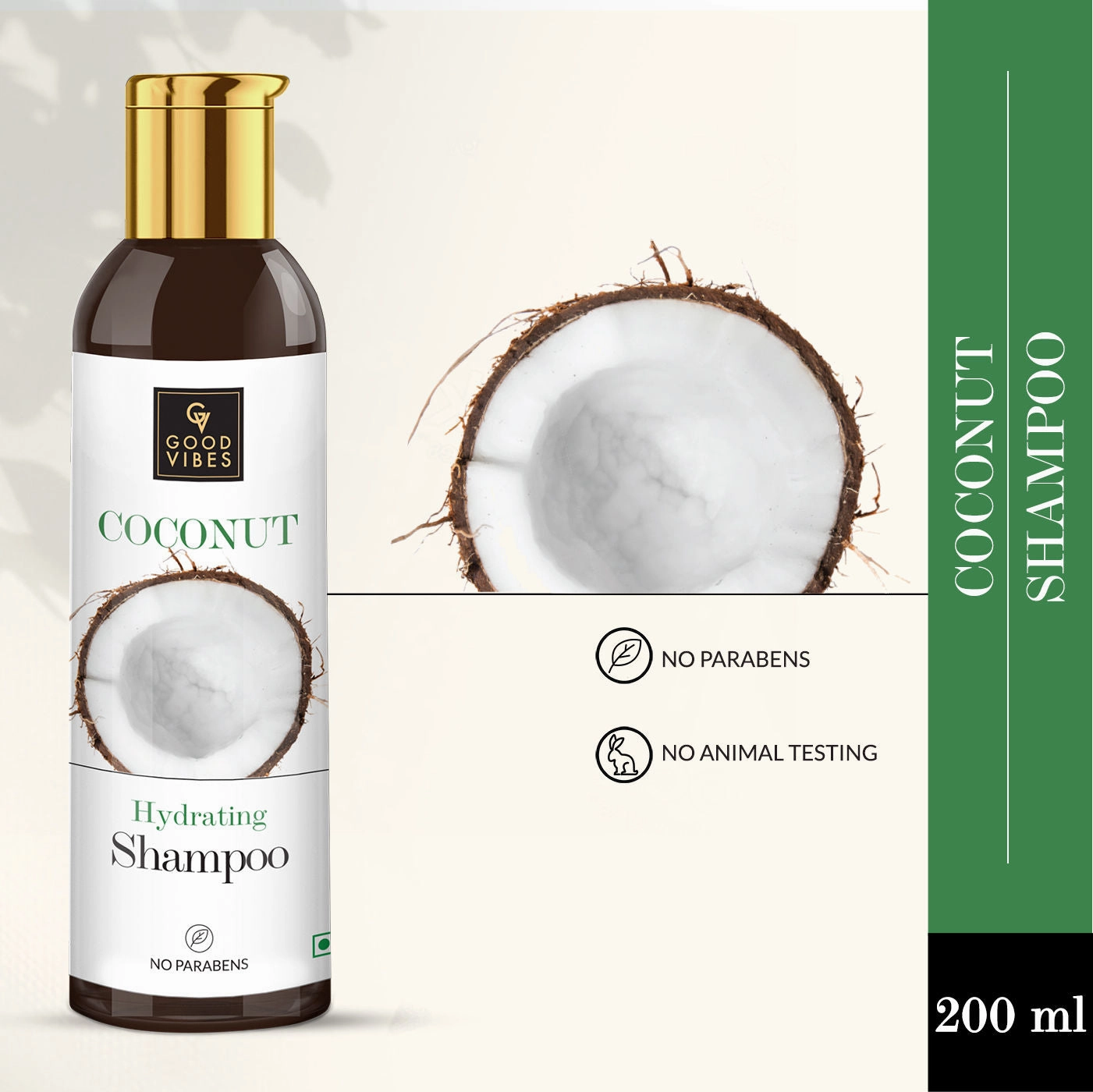 Good Vibes Hydrating Shampoo - Coconut (200 ml)