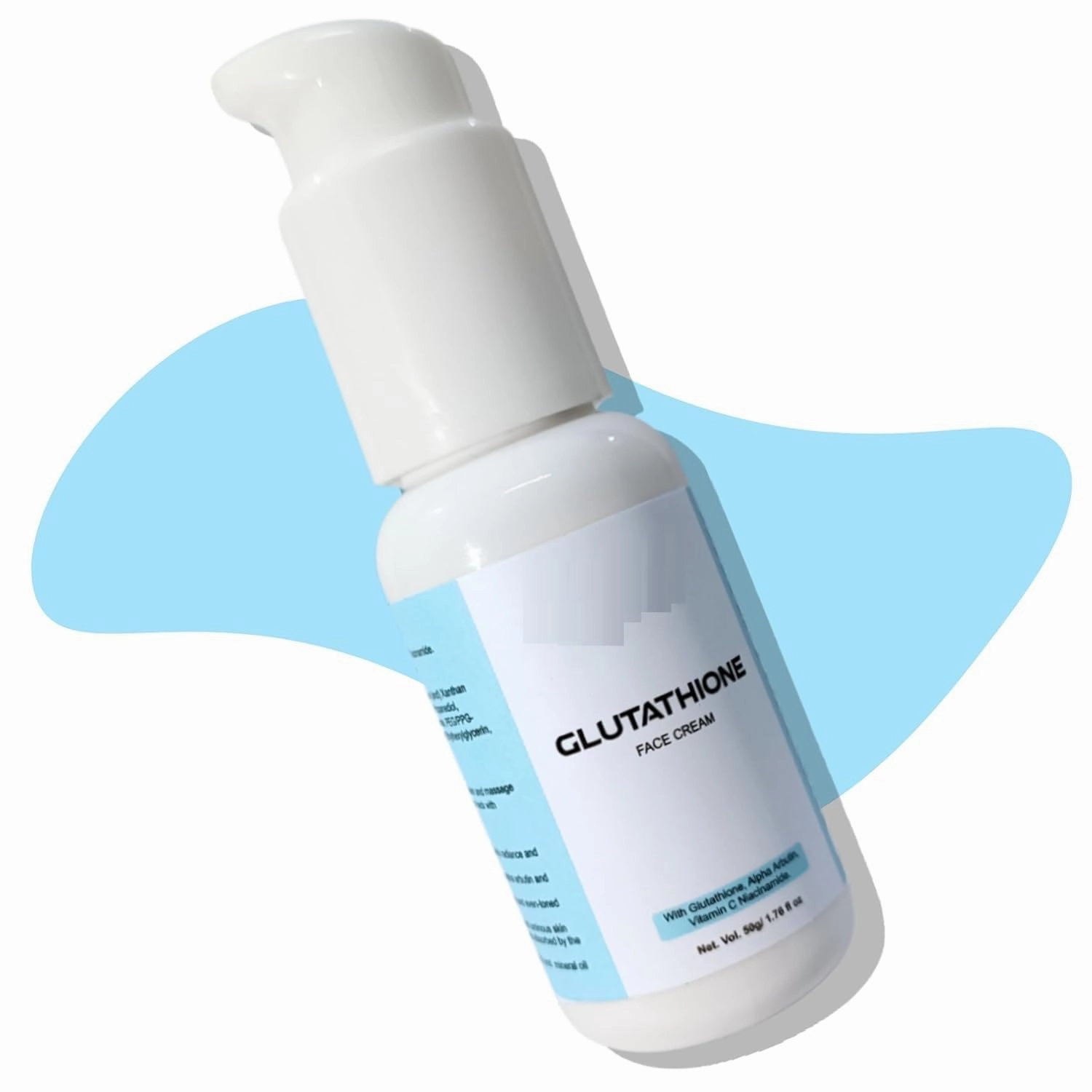 GT Glutathione Face Cream With Alpha Arbutin, Niacinamide, Vitamin C for Skin Pigmentation Removal, Skin Radiance, and Glow, for Wrinkles and fine lines for Women and Men | 50gm (Pack of 1)