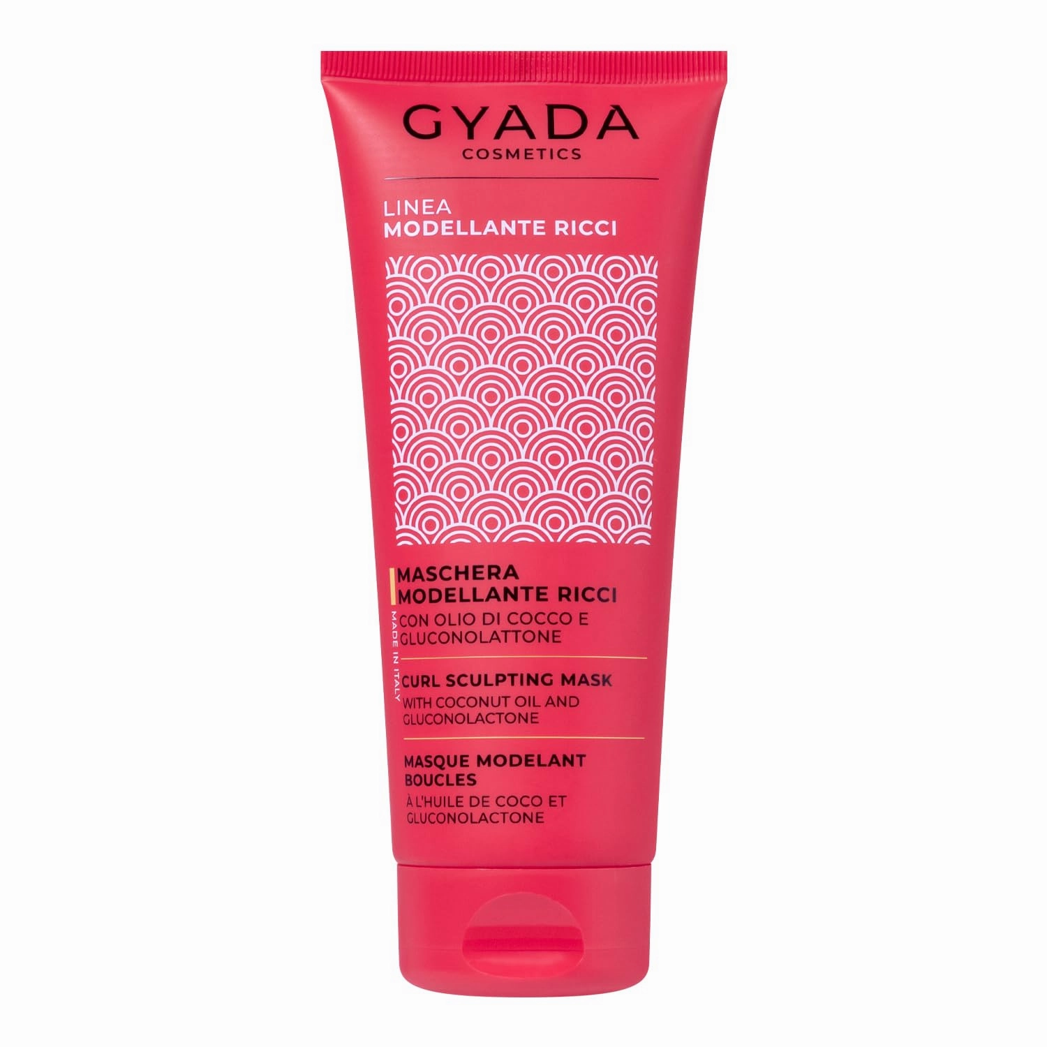 GYADA Curl Defining Mask - Moisturizing and Anti-Frizz Curl Modeling Mask, Softening Mask for Curly Hair, Based on Vine Sap and Fermented Rice Water, 200 ml