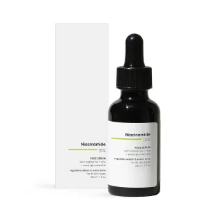 HA 10% Niacinamide Face Serum for Acne Marks, Blemishes & Oil Balancing with Zinc | Skin Clarifying Anti Acne Serum for Oily & Acne Prone Skin (30 ml (Pack of 1))