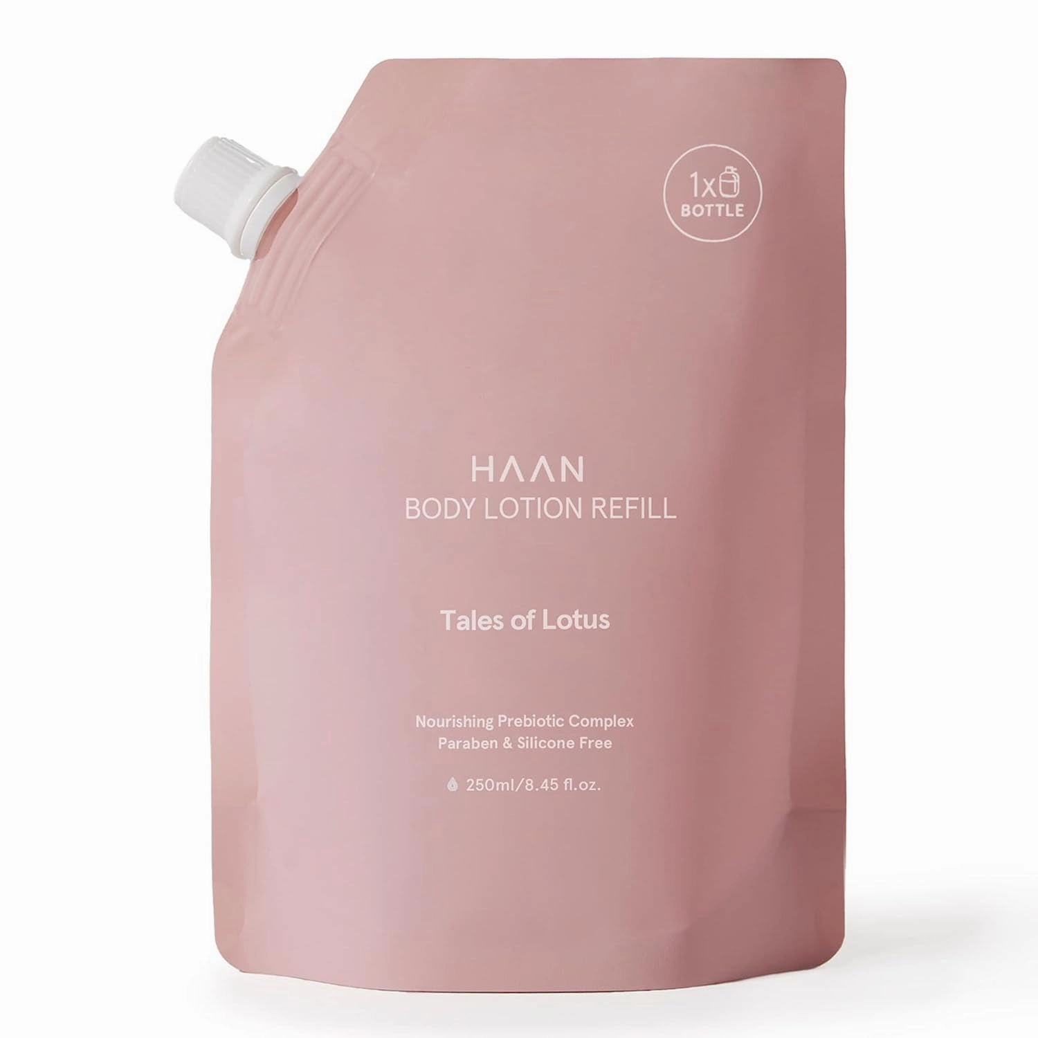 HAAN Moisturizing Body Lotion For Men and Women | Healthier, Smoother, and Softer Skin | Paraben & Silicon Free | Hydrating Body Lotion for all skin types. Tales of Lotus - Refill (8.5 Fl. Oz.)