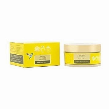 Hair Mask for Smoothening Hair | Contains Brahmi, Olive Coconut, Nourishes Damaged Hair, Replenishes, Damage Control | Pack of 200 Ml