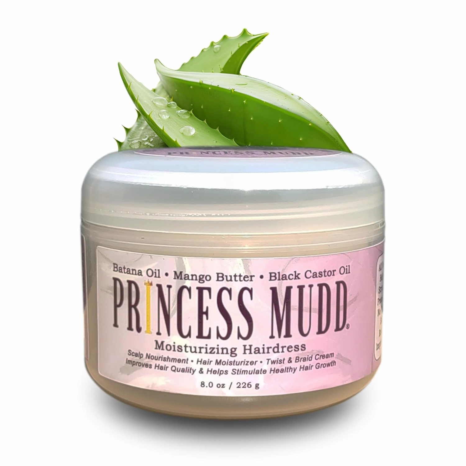 Hair Moisturizer and Scalp Nourishment | Restoring Hairdress Dry, Brittle, Textured Hair, Twists & Braids | Restores & Repairs | Black Castor Oil, Batana Oil, Aloe Vera | 8 oz