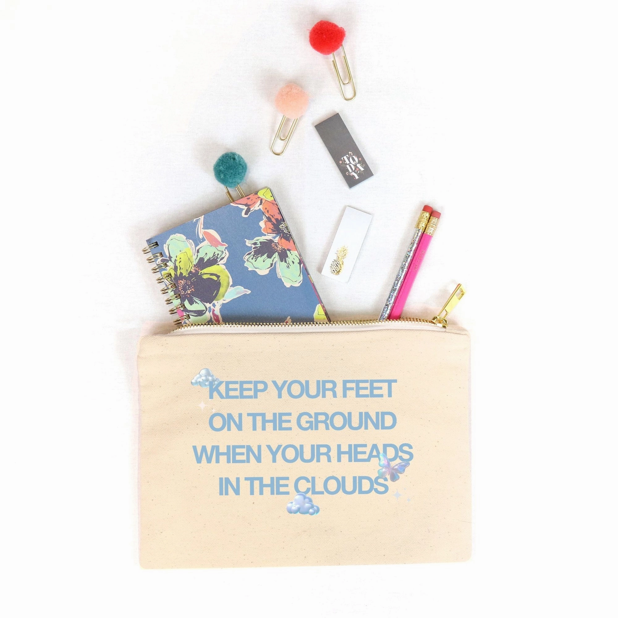 Head In The Clouds Cosmetic Bag
