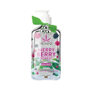 Hempz Limited Edition Merry Berry Forest, Body Lotion, Hydrating Holiday Moisturizer, Gift for Men or Women, 17 oz