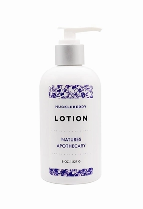 Huckleberry Lotion For Dry Skin | Silky, Nourished, & Hydrated Skin | Hypoallergenic, All-Natural, Plant-Derived, Made in USA