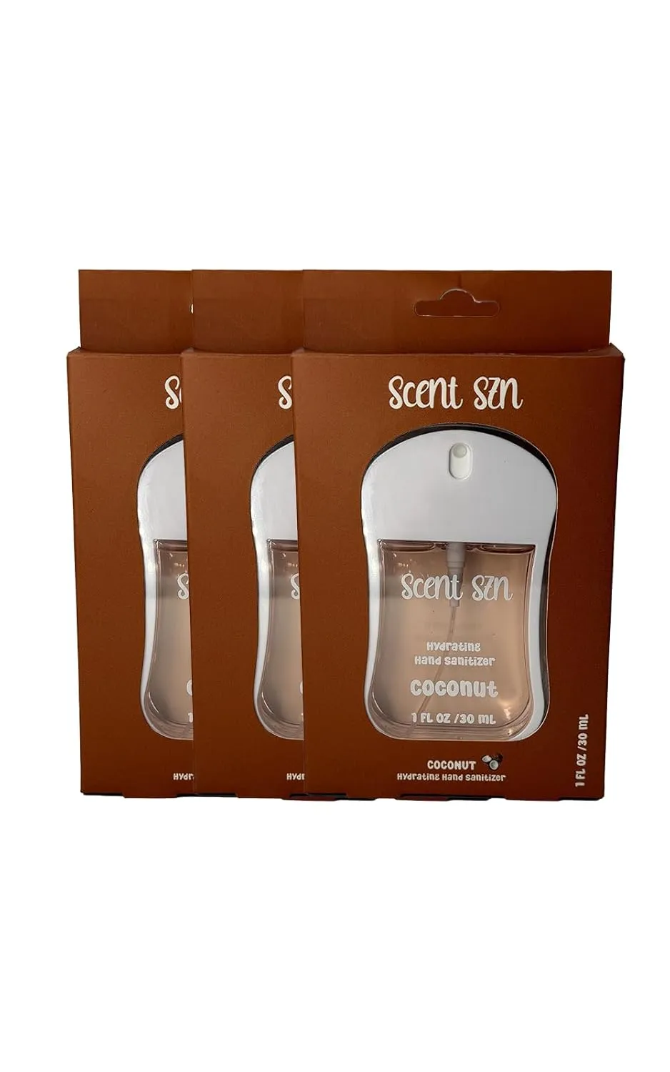 Hydrating Hand Sanitizer (Coconut) (3 pack)