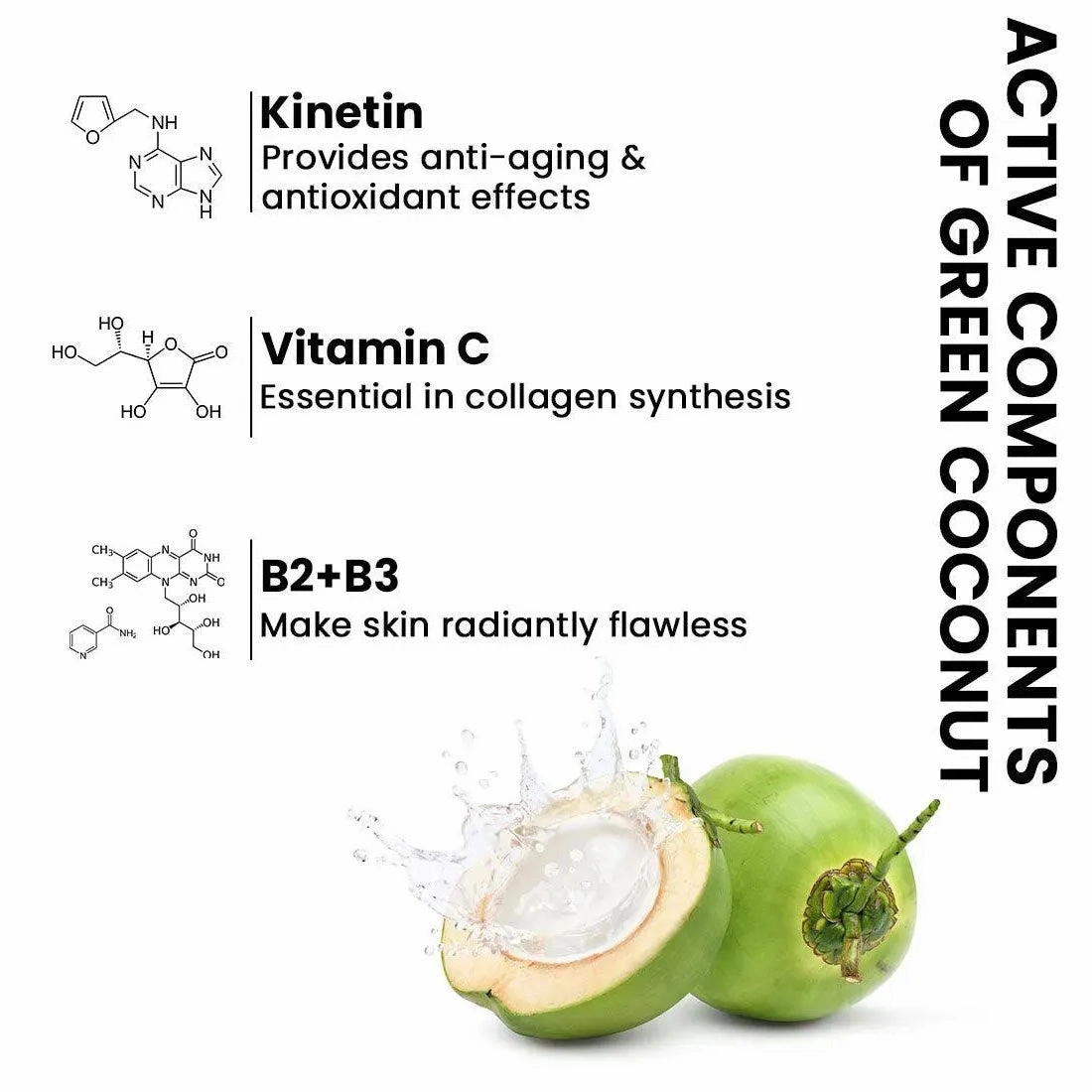 Hydrating & Brightening Skincare Routine Kit - Aloe Vera Face Wash, Green Coconut Toner, Brightening Serum, Whitening Cream & Umbrella SPF 60 Sunscreen for Radiant Skin