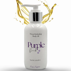 Hydrating Body Oil for Women | Lightweight All-Natural Moisturizing Oil | Fast-Absorbing Moisturizer | Scented Body Oil for Women - Pink Pepper 3 Oz
