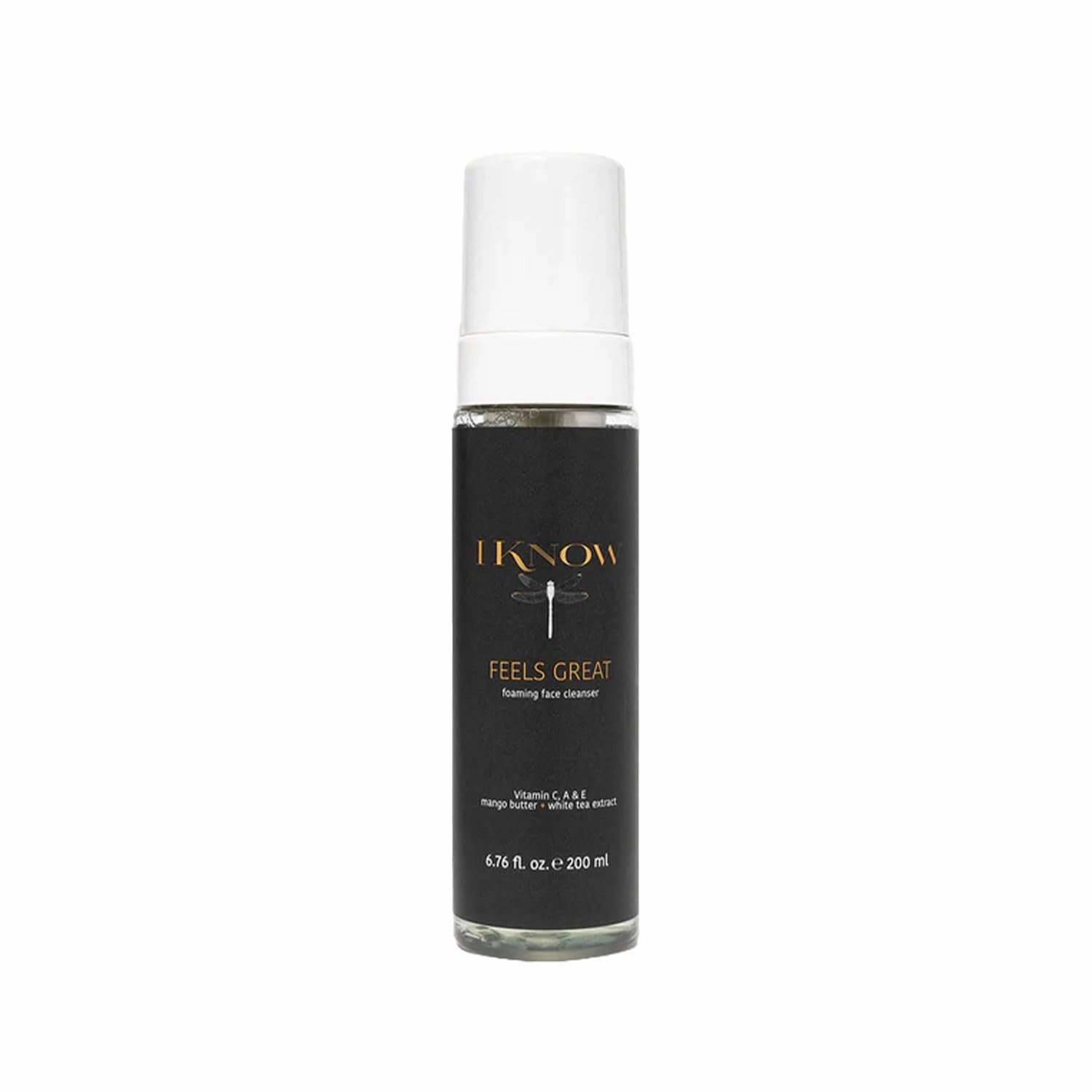 IKNOW FEELS GREAT Foaming Face Cleanser, Gentle Facial Cleanser for Deep Cleansing, Refreshing Skin Care, and Daily Face Wash, Hydrating and Moisturizing Face Wash (6.76 OZ)