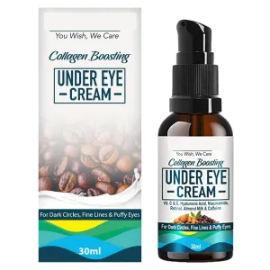 Illuminous Under Eye Repair Cream for Dark Circles for Women & Men with Quinoa, Vitamin E, Almond Milk & Hyaluronic Acid helps Reduce Dark Circle, Puffiness, Finelines, 30ml