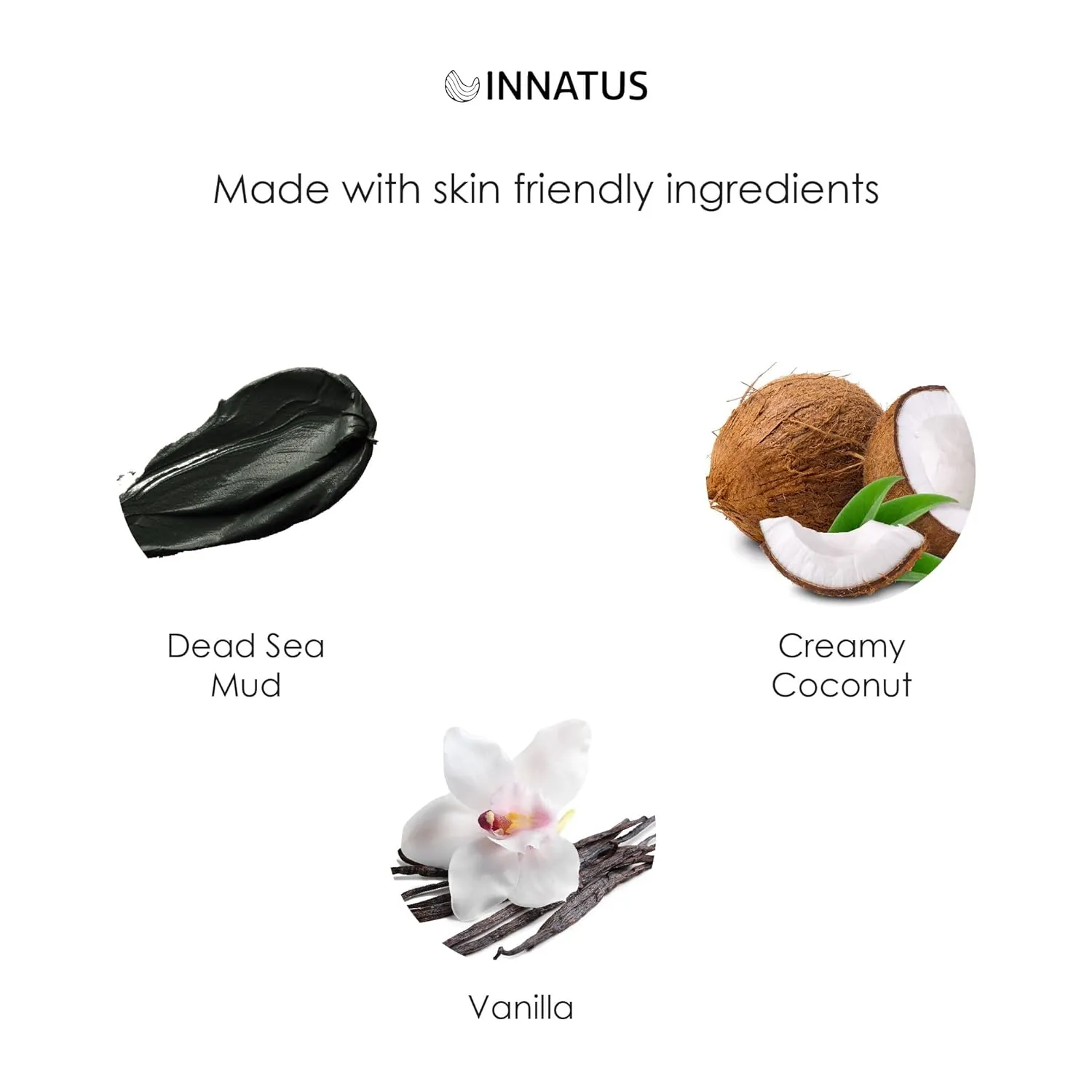 INNATUS Dead Sea Mud Mask with Agave Coconut Oil – 4oz Detoxifying & Hydrating Face Mask – Purifies Skin & Controls Acne While Nourishing with Coconut Agave Oil