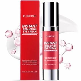 Instant Eye & Face Lift Cream: Rapid Under Eye Bags Wrinkles Puffiness Remover for Women and Men in 60 Seconds -Temporary Firming & Tightening Treatment - Wrinkle Filler 0.67oz