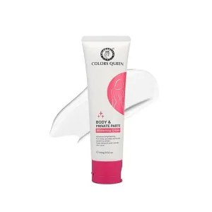 Intimate Area Whitening Cream with Niacinamide and Hyaluronic Acid for Body, Neck, Legs