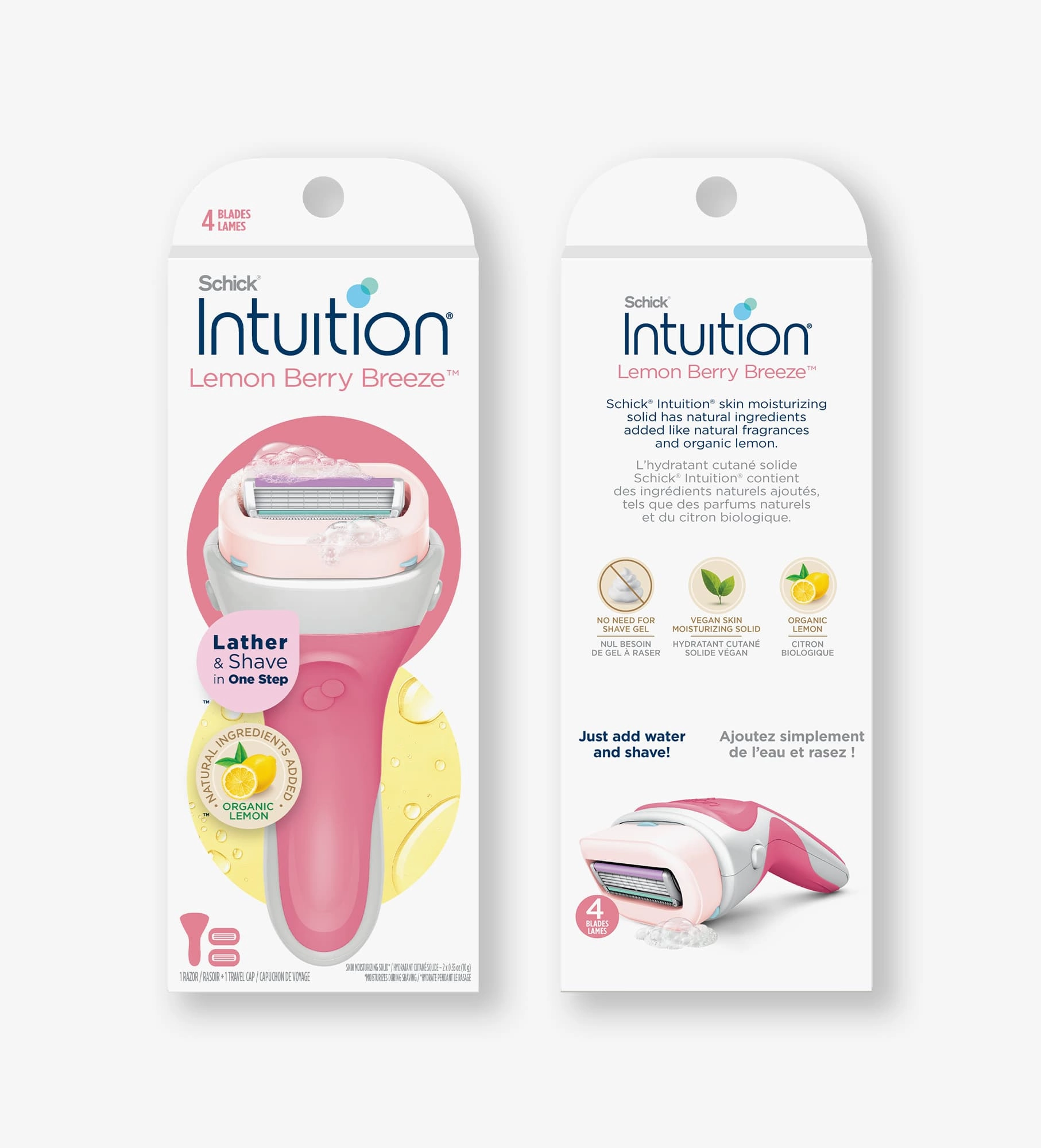 Intuition® Lemon Berry Breeze™ Razor