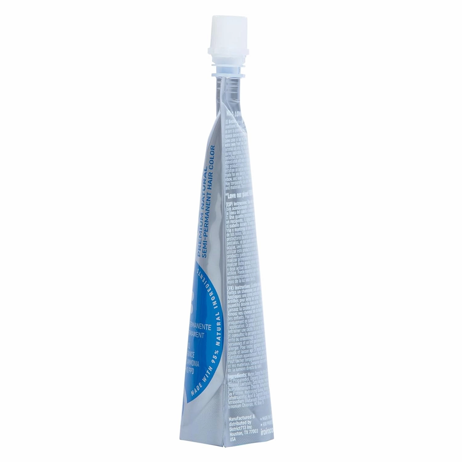 IROIRO Premium Natural Semi-Permanent Hair Color 40 BLUE (8oz)