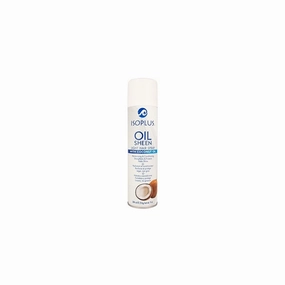 Isoplus Oil Sheen Light Hair Spray with Coconut Oil 9 Oz,Pack of 3
