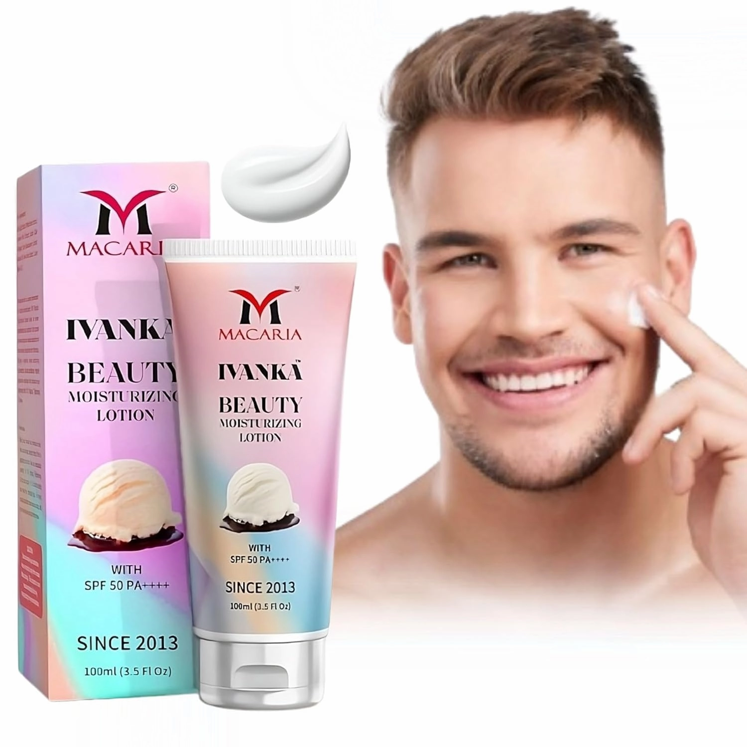 Ivanka Beauty Beach Defence face & body Sunscreen Lotion for men