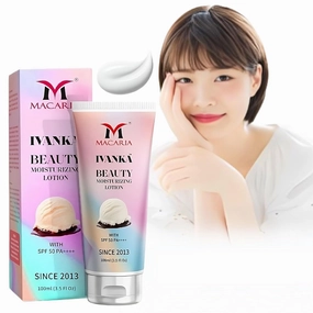Ivanka Beauty Skin Brightening & Lightening Body lotion, Broad Spectrum SPF 50 Facial Sunscreen for Oily Skin, Oil-, Fragrance- & Oxybenzone-Free Water Resistant Sunscreen