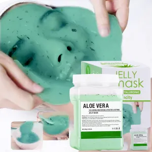 Jelly Mask Powder for Facials Professional Natural Gel Powder Esthemax jelly Mask Peel Off Face Masks SkinCare, Moisturizing & Hydrating 23 Fl Oz (Aloe Vera)