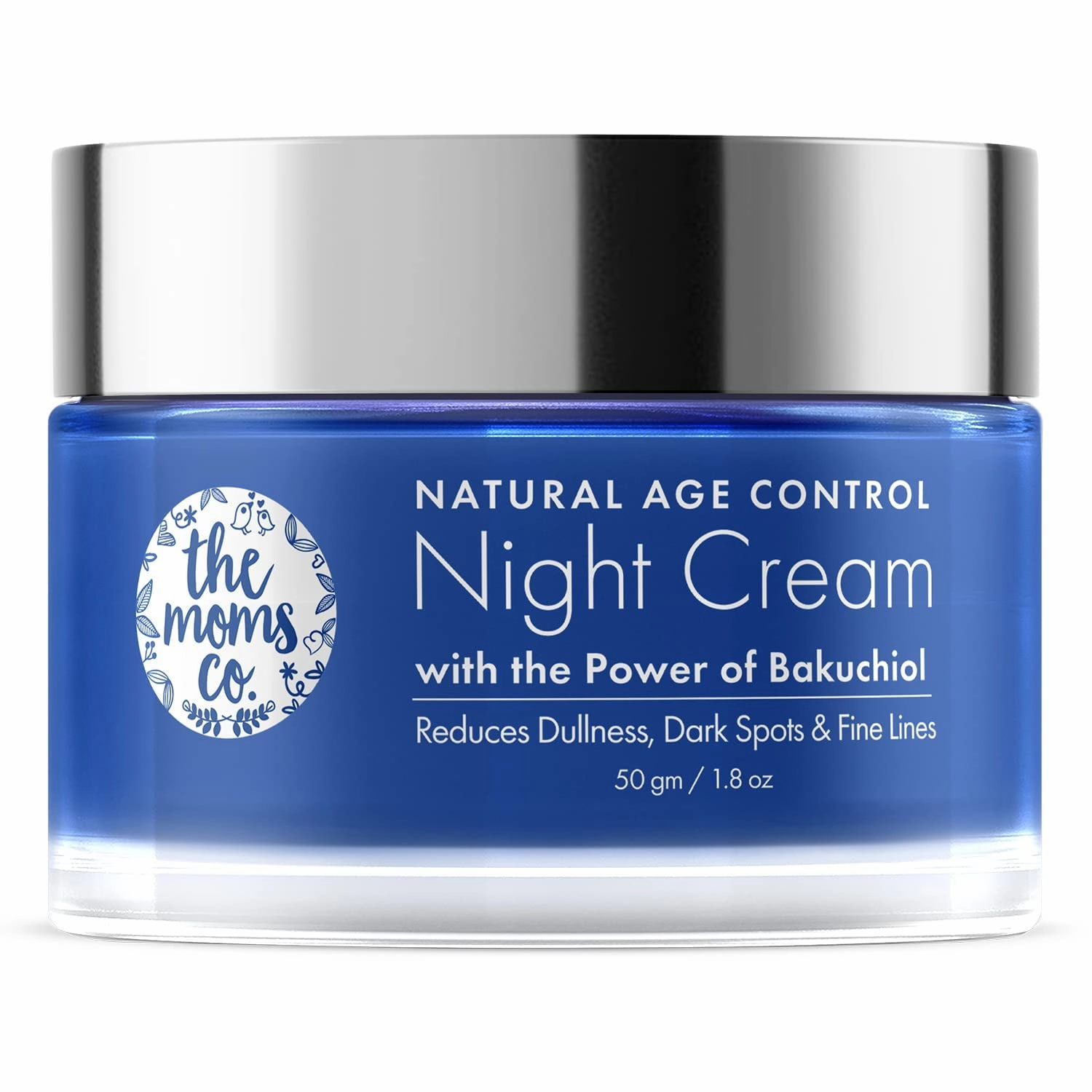 Jesica Natural Age Control Night Face Cream with Bakuchiol (Natural Retinol)| Age Control Face Cream for Women|Reduce Fine Lines & Wrinkles, Anti Ageing Cream, 50g