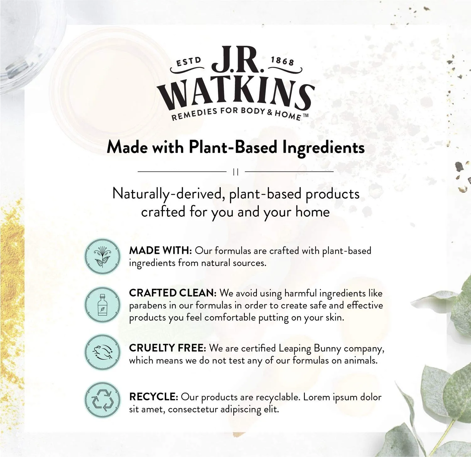 J.R. Watkins Daily Moisturizing Lotion – Body Cream in Pump Dispenser – Hydrating Skin Cream Made with Shea Butter, Cocoa Butter, Coconut Oil & Vitamin E, Coconut Milk & Honey, 18 fl oz