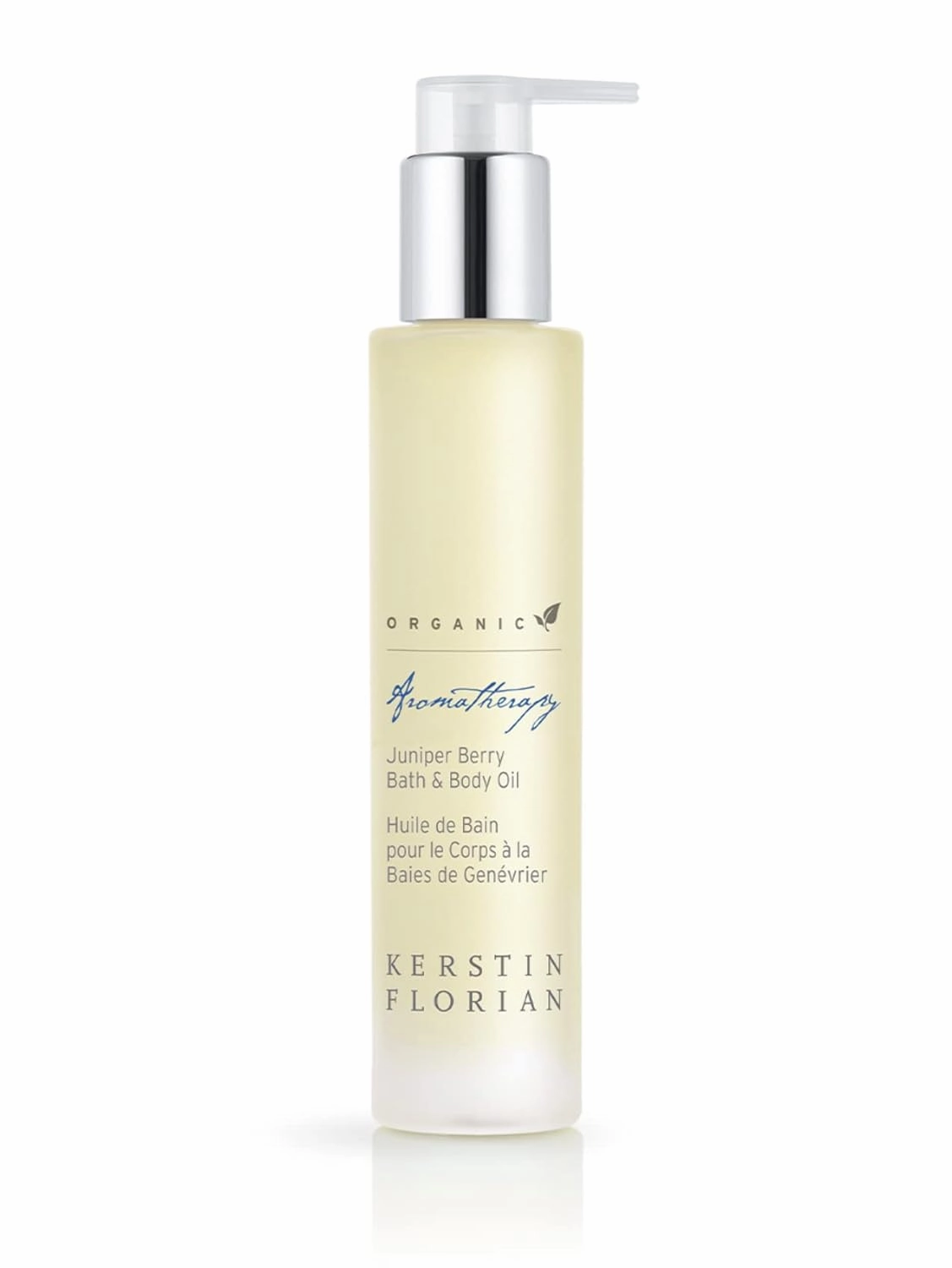 Kerstin Florian Organic Juniper Berry Body Oil | Nutrient Rich Moisturizer with Vitamin E | Coconut and Jojoba Oil | Natural Essential Oils for Massage and to Relax Muscles (3.4 fl oz)