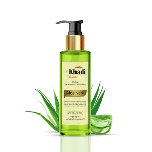 K.H.A.D.I. Omorose Aloe Vera Herbal Body Wash – 210ml | Soothing & Hydrating Body Cleanser | Natural Aloe Vera Extract | Suitable for All Skin Types