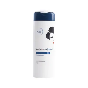 Kojie San Men Body Wash with Advance Active Technology, 300ml – Moisturizing Shower Gel for Men's Skin, Deep Cleansing Formula, Paraben-Free