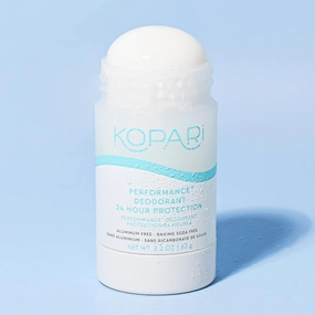 Kopari Performance Plus Aluminum-Free Deodorant, Sport Deodorant for 24 Hour Odor Protection, Non Toxic & Clean, No Parabens or Baking Soda, 2 oz