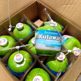 Kulaway Easy Open Young Coconuts - Box of 9