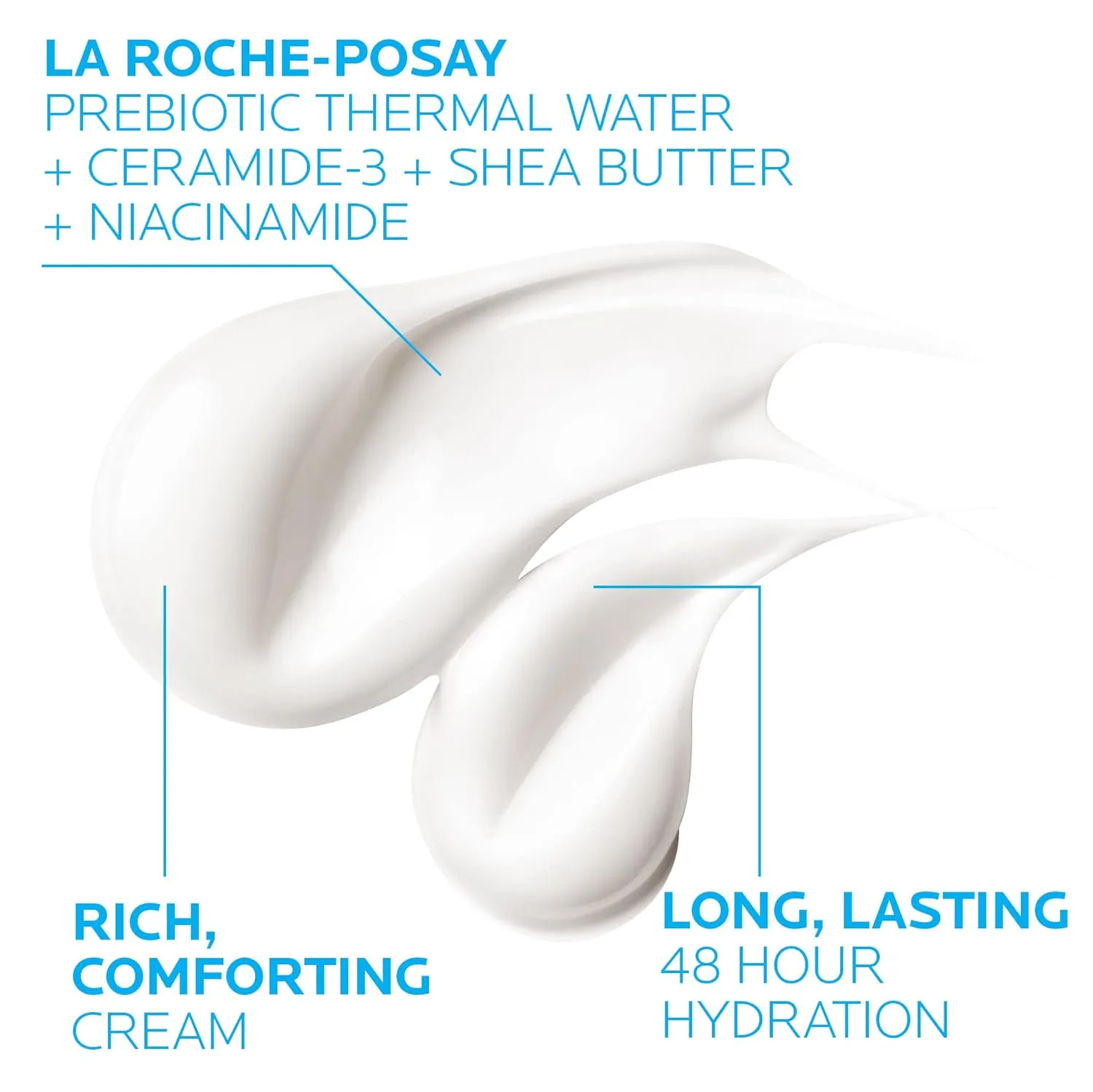 La Roche-Posay Lipikar AP  Triple Repair Moisturizing Cream | Face & Body Lotion For Dry Skin | Shea Butter & Niacinamide Moisturizer | Gentle Face & Body Cream For Dry, Rough & Sensitive Skin