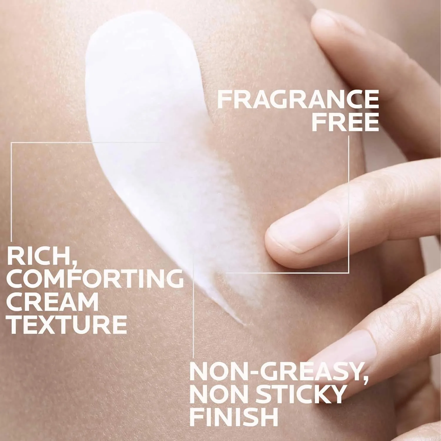 La Roche-Posay Lipikar AP  Triple Repair Moisturizing Cream | Face & Body Lotion For Dry Skin | Shea Butter & Niacinamide Moisturizer | Gentle Face & Body Cream For Dry, Rough & Sensitive Skin