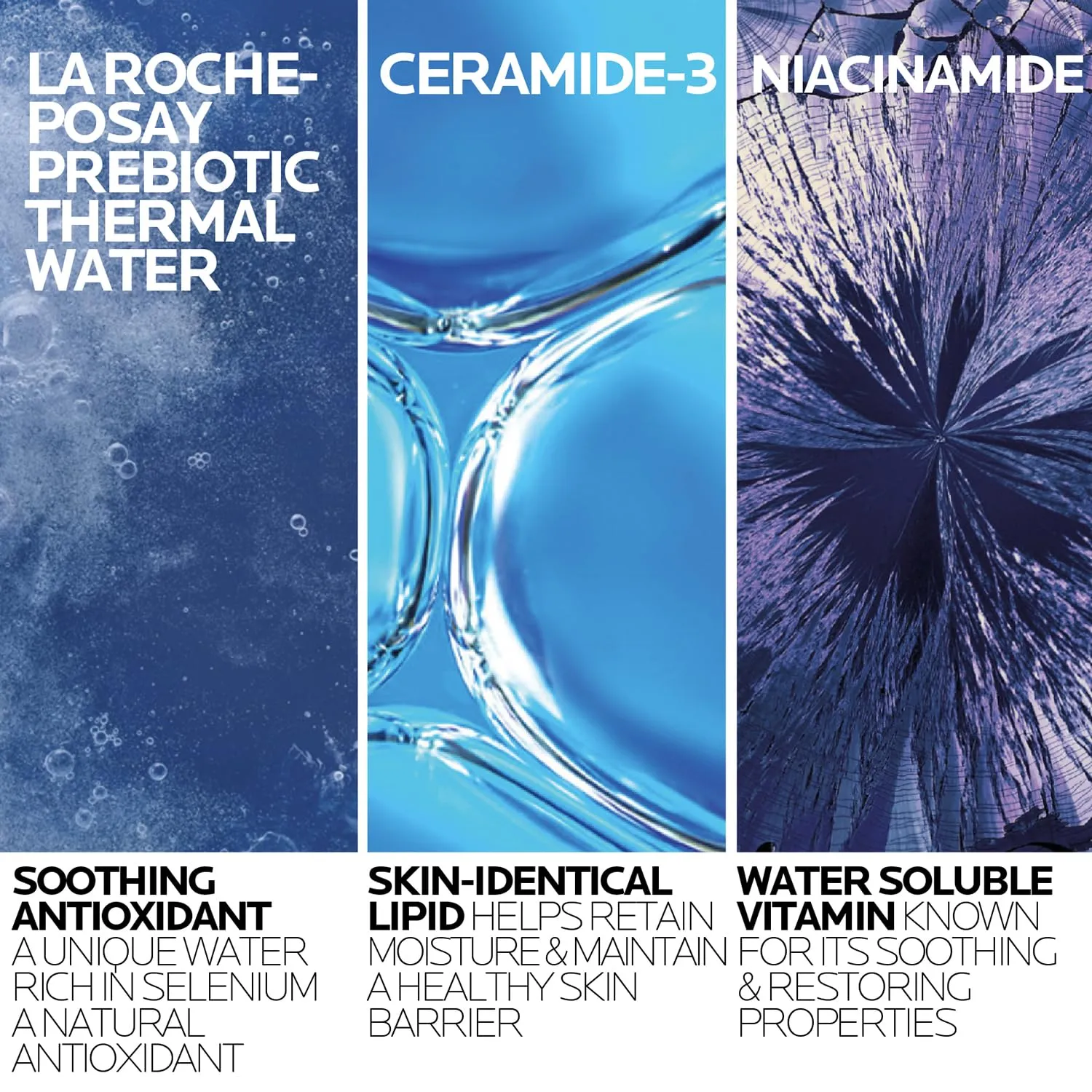 La Roche-Posay Toleriane Hydrating Gentle Face Cleanser, Hydrating Facial Cleanser With Niacinamide   Ceramides, Daily Face Wash For Dry Skin To Normal Skin, Sensitive Skin Tested, Fragrance Free