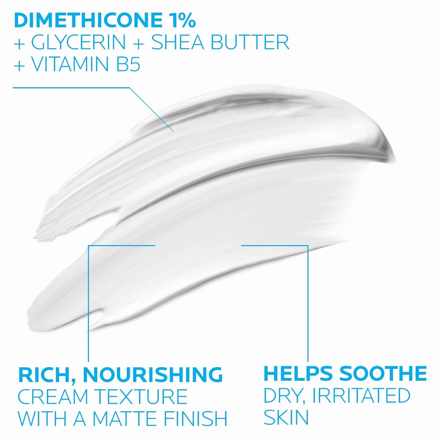 La Roche-Posay Lipikar AP  Triple Repair Moisturizing Cream | Face & Body Lotion For Dry Skin | Shea Butter & Niacinamide Moisturizer | Gentle Face & Body Cream For Dry, Rough & Sensitive Skin