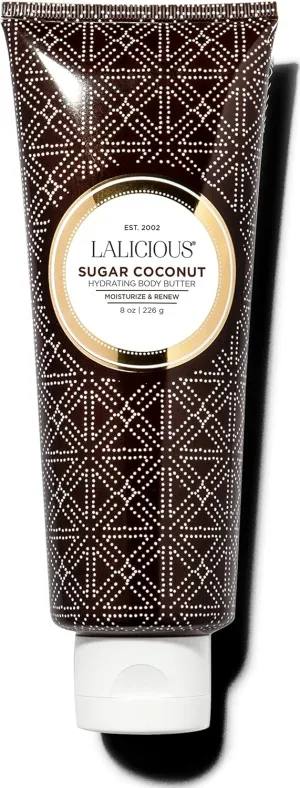 LALICIOUS - Sugar Coconut Hydrating Body Butter - 8 Ounces