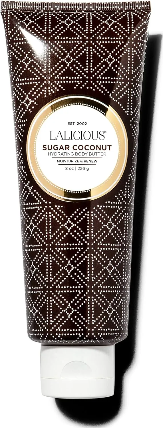 LALICIOUS - Sugar Coconut Hydrating Body Butter - 8 Ounces