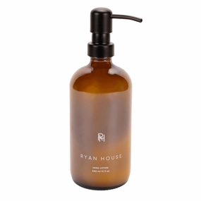 Lavendar Eucalyptus 12.5 ounce Nourishing and Refreshing Hand Lotion In Recycled Glass Bottle with Pump For Home or Office