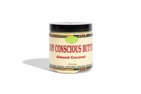 Lulu's Holistics Natural Almond Coconut Body Butter - Hydrating Cream for Soft, Smooth Skin