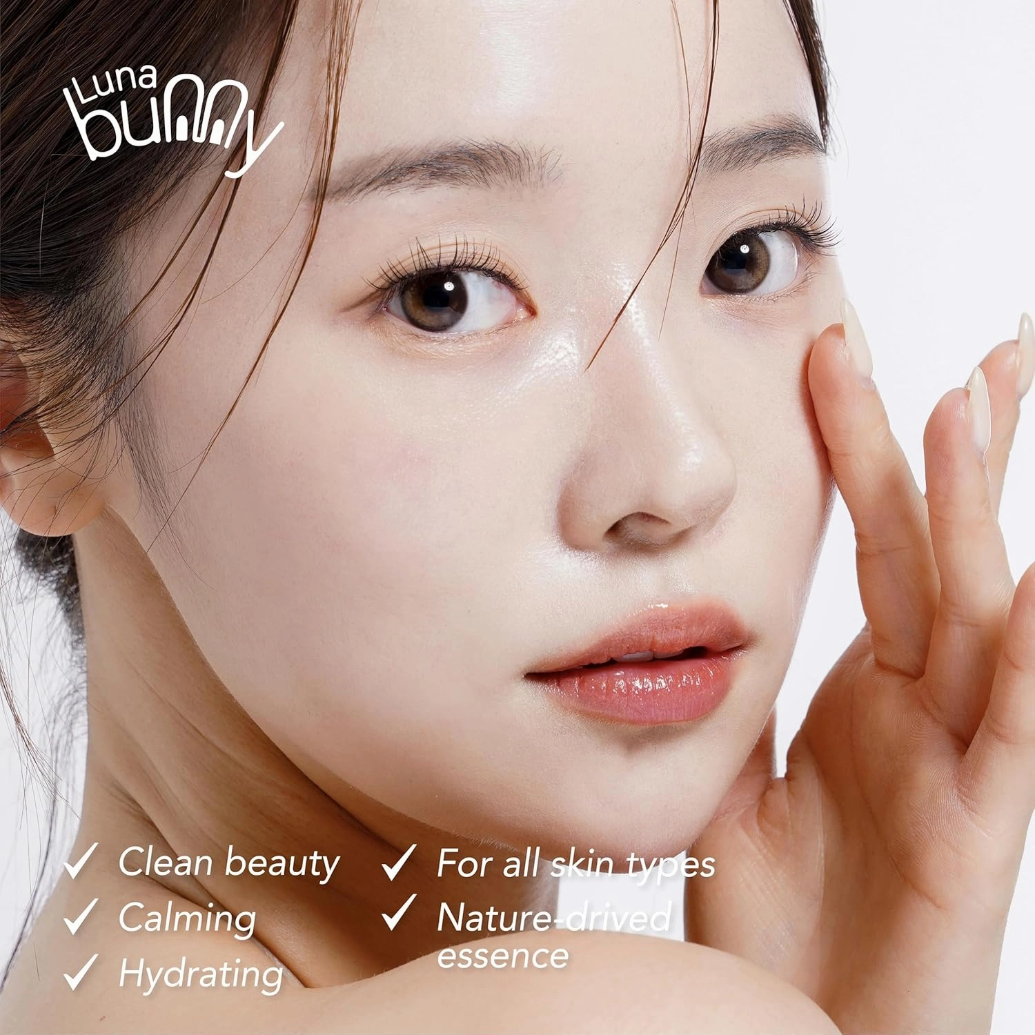 Luna Bunny 36PK Facial Sheet Mask, Brightening, Nourishing & Hydrating Korean Skincare for Self Care, Home Spa with Aloe, Coconut, Vitamin & Hyaluronic (Hyaluronic Acid)