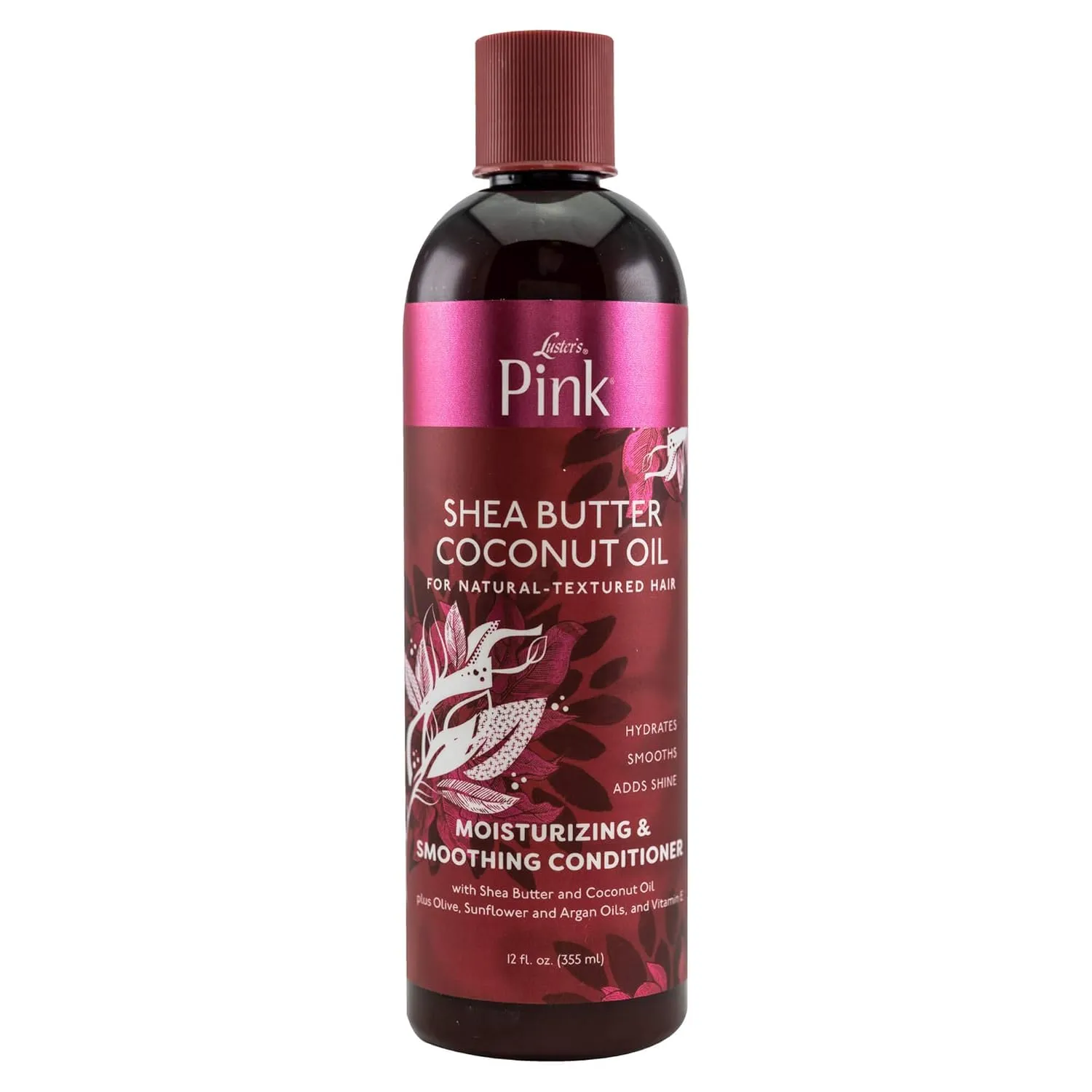 Luster's Pink Shea Butter Coconut Oil Moisturizing & Smoothing Conditioner, 12 oz