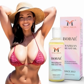 MACARIA Bobae Brazilian breast Oil firming Bust Boobs Enlargement Tightening Shape & Size up Toning Oil Quick Growth Lifting & Firming Breast Enhancement Gel for Women