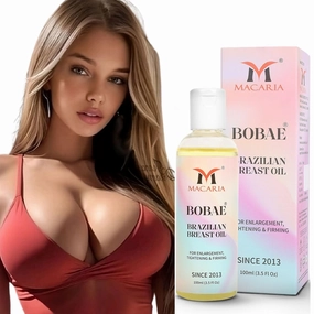 MACARIA Bobae Brazilian Skin tightening Oil for Breast Enlargement Bigger larger Bust boobs Enhancement gel